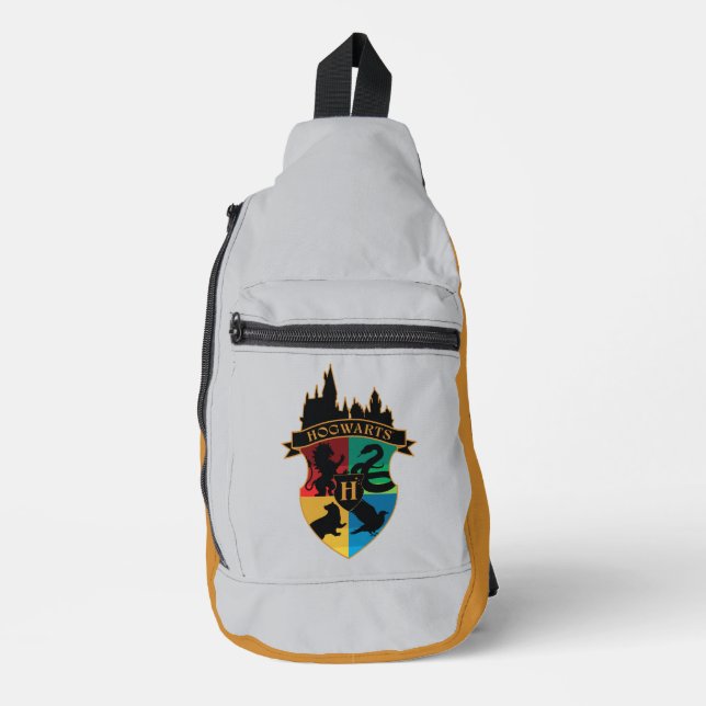 HOGWARTS™ Castle Wappen House Pride Abzeichen Crossbody Bag (Vorderseite)