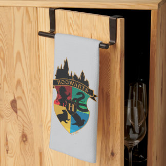 HOGWARTS™ Castle Wappen House Pride Abzeichen Geschirrtuch