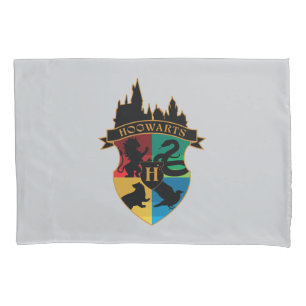 HOGWARTS™ Castle Wappen House Pride Abzeichen Kissenbezug