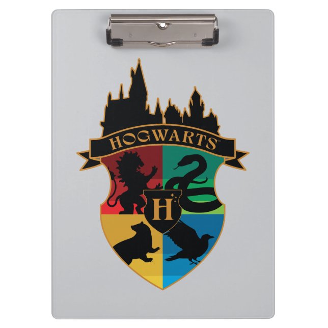 HOGWARTS™ Castle Wappen House Pride Abzeichen Klemmbrett (Vorderseite)