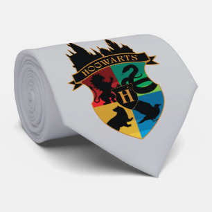 HOGWARTS™ Castle Wappen House Pride Abzeichen Krawatte