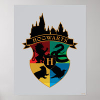 HOGWARTS™ Castle Wappen House Pride Abzeichen