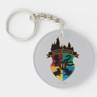 HOGWARTS™ Castle Wappen House Pride Abzeichen Schlüsselanhänger