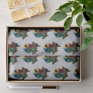 HOGWARTS™ Castle Wappen House Pride Abzeichen Seidenpapier