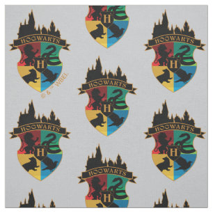 HOGWARTS™ Castle Wappen House Pride Abzeichen Stoff