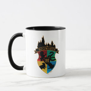 HOGWARTS™ Castle Wappen House Pride Abzeichen Tasse