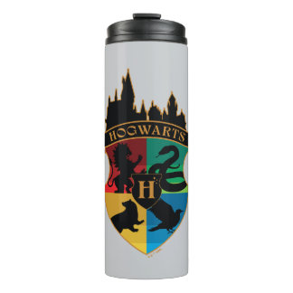 HOGWARTS™ Castle Wappen House Pride Abzeichen Thermosbecher
