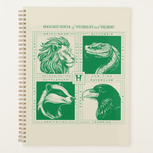 HOGWARTS™ Haus-Tiere-Gitter Planer