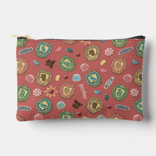 HOGWARTS™ Häuser-Feiertags-Cookie-Muster Zubehörtasche