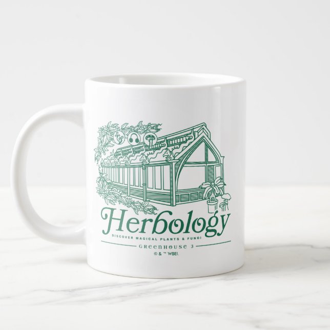 HOGWARTS™ Herbology Greenhouse Jumbo-Tasse (Links)