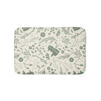 HOGWARTS™ Herbology Magic Pattern Badematte