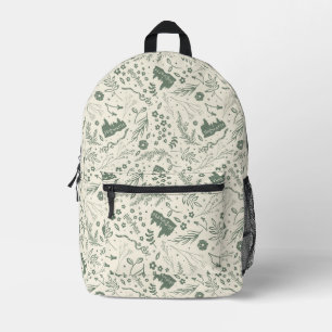 HOGWARTS™ Herbology Magic Pattern Bedruckter Rucksack