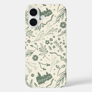 HOGWARTS™ Herbology Magic Pattern iPhone 16 Hülle