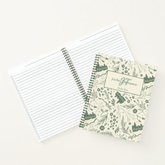 HOGWARTS™ Herbology Magic Pattern Notizbuch