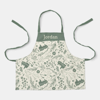 HOGWARTS™ Herbology Magic Pattern Schürze