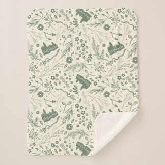 HOGWARTS™ Herbology Magic Pattern Sherpadecke