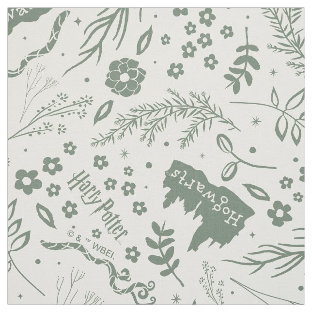 HOGWARTS™ Herbology Magic Pattern Stoff (Muster)
