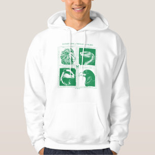 HOGWARTS™ House Animals Grid Hoodie