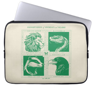 HOGWARTS™ House Animals Grid Laptopschutzhülle