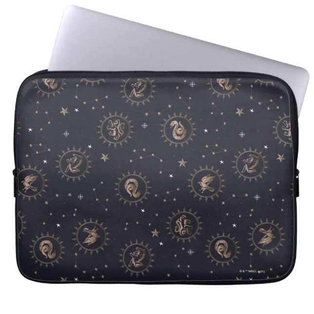 Hogwarts House Wappen Constellation Pattern Laptopschutzhülle (Vorderseite)