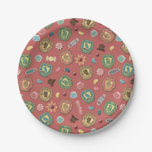 HOGWARTS™ Houses Holiday Cookies Muster Pappteller