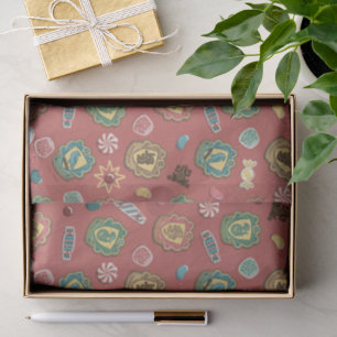 HOGWARTS™ Houses Holiday Cookies Muster Seidenpapier