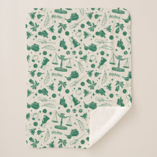 HOGWARTS™ Klassenmuster Sherpadecke