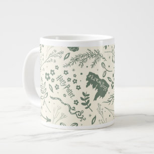 HOGWARTS™ Kräuterkunde-Magie-Muster Jumbo-Tasse