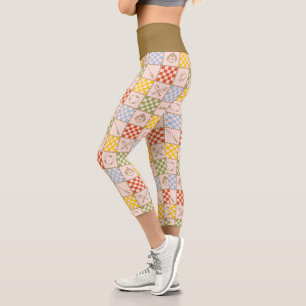 HOGWARTS™ QUIDDITCH™ Mannschafts-Prüfmuster Capri Leggings