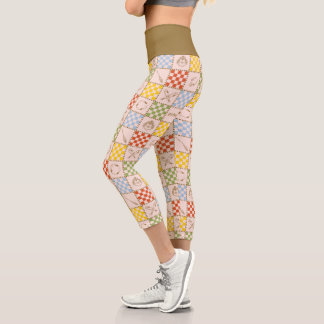 HOGWARTS™ QUIDDITCH™ Mannschafts-Prüfmuster Capri Leggings