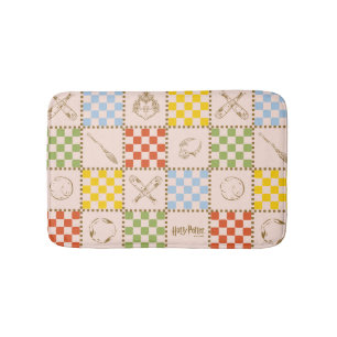 HOGWARTS™ QUIDDITCH™ Team Checker Muster Badematte