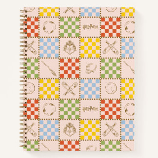 HOGWARTS™ QUIDDITCH™ Team Checker Muster Notizbuch