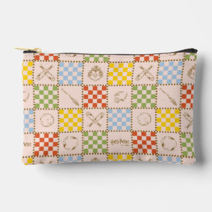 HOGWARTS™ QUIDDITCH™ Team Checker Muster Zubehörtasche