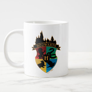 HOGWARTS™ Schloss-Wappen Haus-Stolz-Abzeichen Jumbo-Tasse