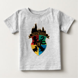 HOGWARTS™ Schloss-Wappen-Hausstolz-Abzeichen Baby T-shirt