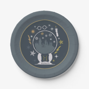 HOGWARTS™ Schneekugel Grafik Pappteller