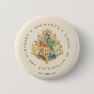 HOGWARTS™ Schule für Hexerei und Zauberei Button