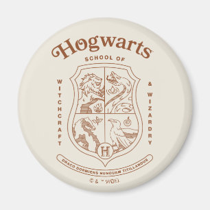 HOGWARTS™ Schule für Hexerei und Zauberei Wappen Magnet