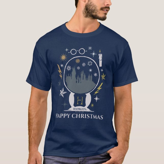 HOGWARTS™ Snow Globe Grafik T-Shirt (Vorderseite)