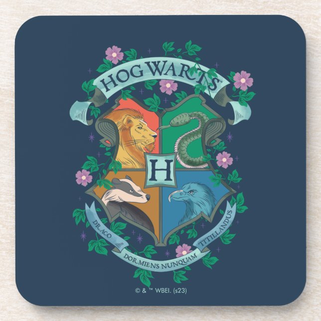 HOGWARTS™ Wappen Getränkeuntersetzer (Vorderseite)