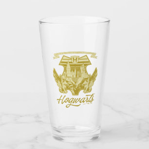 HOGWARTS™ Winged Shield Graphic Glas
