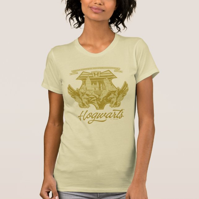 HOGWARTS™ Winged Shield Graphic T-Shirt (Vorderseite)
