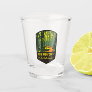 Hoh Rain Forest Olympischer Nationalpark Schnapsglas