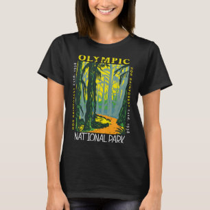 Hoh Rainforest Washington Nationalpark Vintag T-Shirt