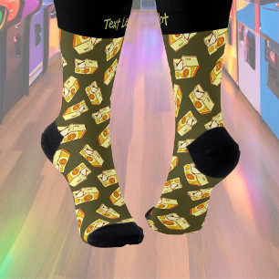 Hohe Arcade-Spielkonsole Muster Socken