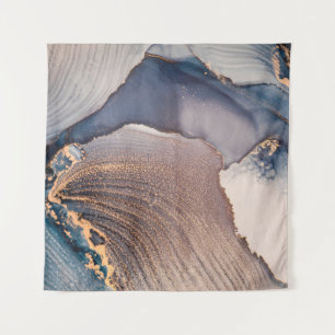 Hohe Auflösung. Luxuriöse abstrakte Flüssigkunstma Wandteppich