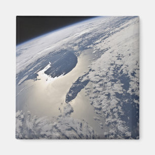 Hohe Aussicht auf die Halbinsel Gaspe Magnet