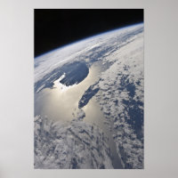 Hohe Aussicht auf die Halbinsel Gaspe