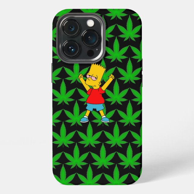 hohe Bart iPhone Hülle (Hinten)