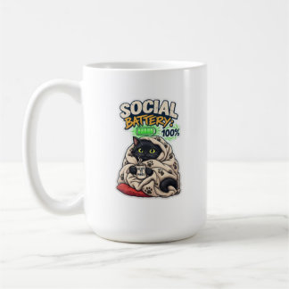 Hohe Batterie Kaffeetasse